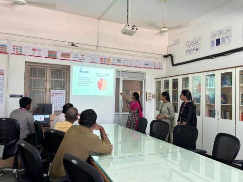 Ideathon Event conducted for students (Girls) on March 2025