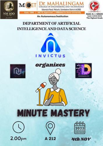 Invictus Minutes Mastery