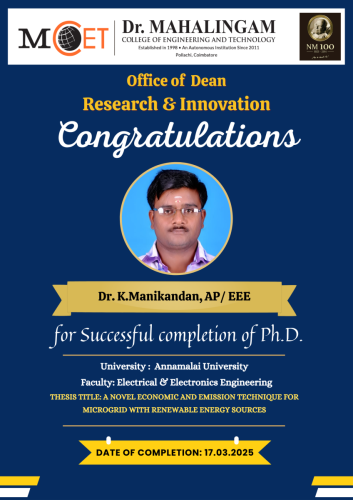 Dr.K.Manikandan