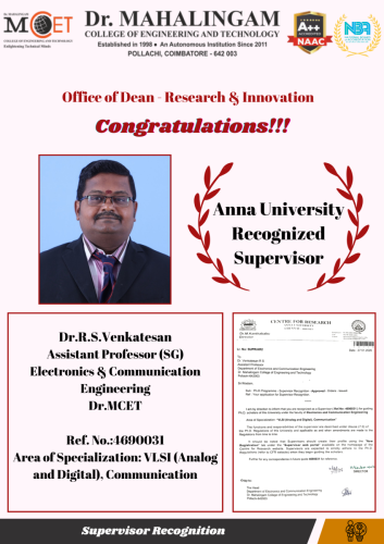 Dr.R.S.Venkatesan
